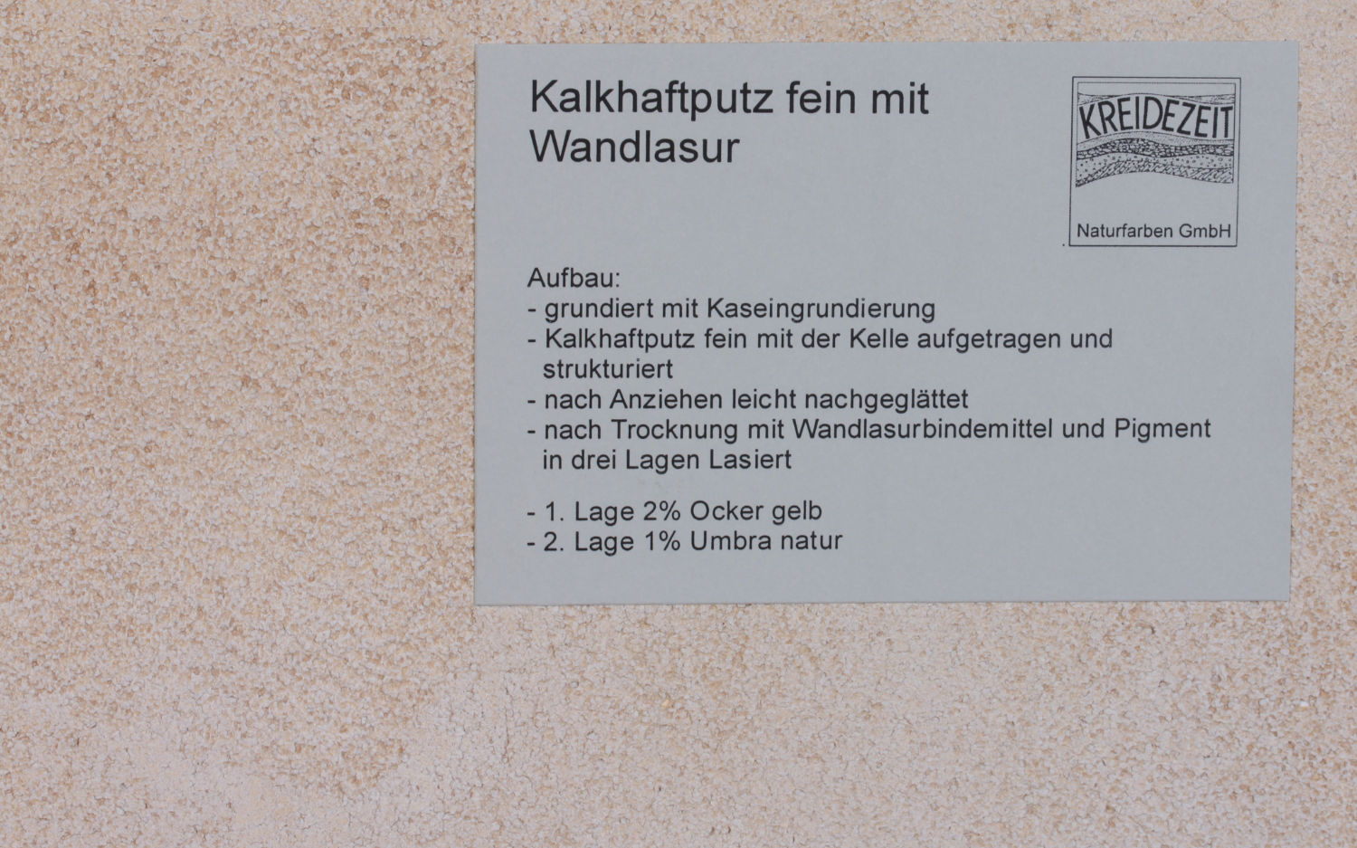 Kreidezeit stenska lazura