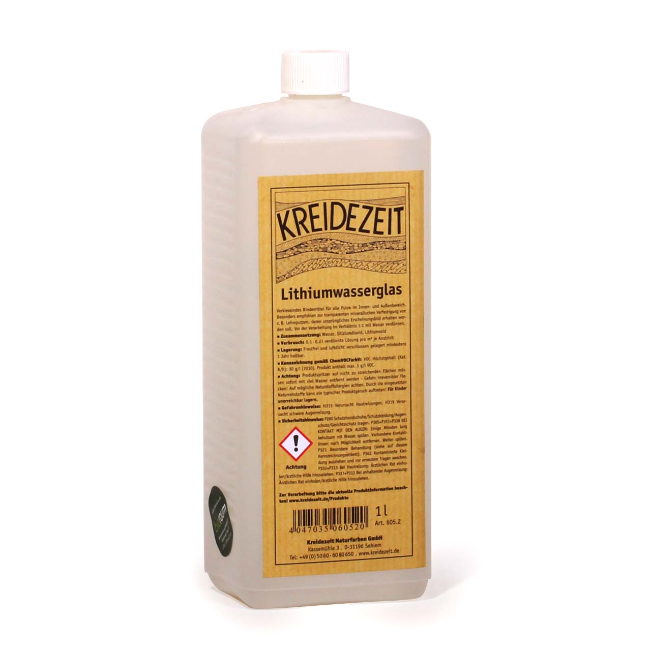 Kreidezeit litijevo vodno steklo