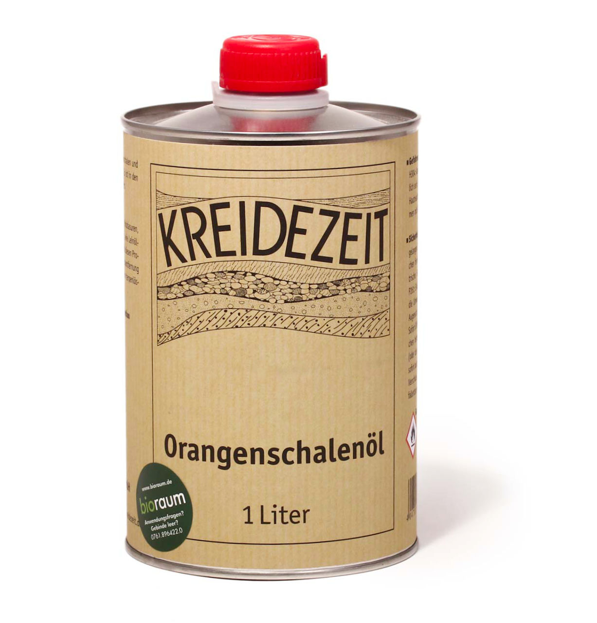 Kreidezeit Orangenschalenöl – Naravno pomarančno topilo in čistilo Kreidezeit Orangenschalenöl – Naravno pomarančno topilo in čistilo